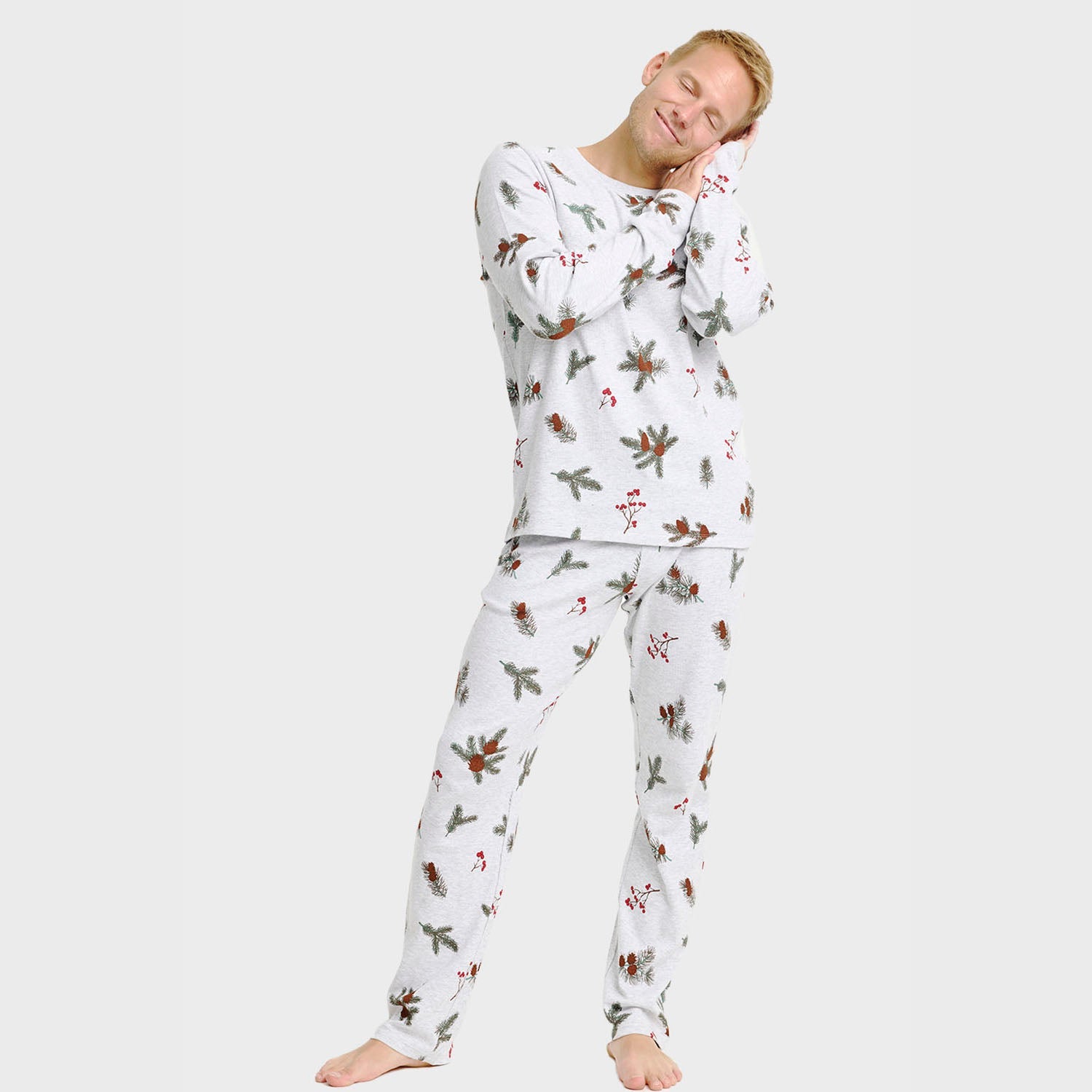 Ribattu Pyjama – Miehet